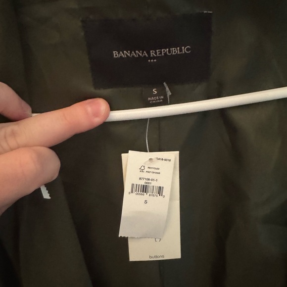 Banana Republic Dark Green Wrap Blazer - Picture 5 of 5